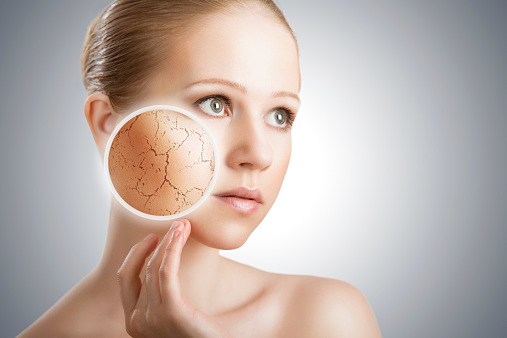 concept of cosmetic skin care.